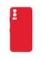 Kilifone - General Mobile Uyumlu Gm 23 - Kılıf Mat Soft Esnek Biye Silikon - Kırmızı