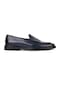 Shoetyle - Lacivert Deri Bağcıksız Erkek Günlük Ayakkabı 250-7510-1005-deri Lacivert
