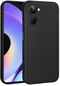 Kilifone - Realme Uyumlu 10 4g - Kılıf Mat Renkli Esnek Premier Silikon Kapak - Siyah