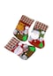 Xiaoqityh- 3 Adet Noel Hediye Keseleri-yaşlı Adamın Noel Çorapları + Kardan Adamın Noel Çorapları + Geyiklerin Noel Çorapları Xiaoqityh