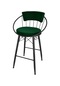 Bar Sandalyesi , Ada Mutfak Sandalyesi , Bar Taburesi , Yüksek Sandalye Yeşil