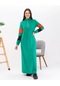 Kol Detaylı Sweat Elbise - 71020 - Benetton Yeşil-benetton Yeşil