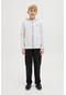Jack & Jones Jjbeau Sweat Zıp Hood Jnr Gri Erkek Çocuk Sweatshirt 000000000102257559 Gri