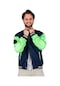 Deepsea Erkek Lacivert-Yeşil Çıtçıtlı Kolej Mont 2304761