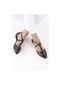 Fox Shoes Platin Kadın Babet D726537307 Platin