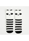 Siyah Unisex Güzel Sevimli Karikatür Tilki Çocuk Bebek Çorap Diz Kız Erkek Bebek Yürümeye Başlayan Çorap Hayvan Bebek Yumuşak