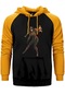 Diablo 3 Female Demon Hunter Sarı Renk Reglan Kol Kapşonlu Sweatshirt