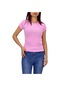 Kadın Fitilli Body Tişört Bgl-st04232 Pembe