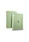 Kilifolsun iPad Uyumlu Mini 2021 6.nesil Kalem Bölmeli Stand Olabilen Origami Tri Folding Kılıf Açık Yeşil