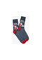 Koton Yılbaşı Desenli Soket Çorap Lacivert 4wam80369aa 4WAM80369AA716