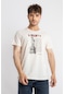 Adam Boxes Baskılı O-Yaka T-shirt Libestatuas - Ham Pamuk