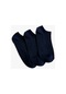 Koton 3'lü Patik Çorap Seti Dokulu Çok Renkli Lacivert 4sam80129aa