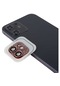 Noktaks - iPhone Uyumlu 11 - Kamera Lens Koruyucu Cl-08 - Kırmızı