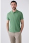 Ds Damat Regular Fit Açık Yeşil Polo Yaka Nakışlı T-Shirt 4Hc14Ort51000