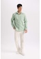 Defacto Regular Fit Normal Kesim Yazlık Düz Paça Chino Kanvas Pantolon D7349ax25spbg779 Bej