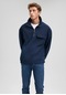 Mavi - Yarı Fermuarlı Lacivert Gömlek 0211034-82318