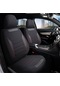 Peugeot 107 Araçlara Uyumlu Tam Takım Smart K Model Oto Koltuk Kılıfı Siyah-kırmızı