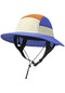 Yyı-aka Beyaz - Lacivert Plaj Güneş Koruma Balıkçı Şapkası