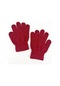 6-10 Yaş Çocuklar İçin Erkek Kız Kış Soğuk Ve Sıcak Eldiven Çocuk Eldivenleri Dark Red Dark Red