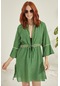 C&city Kadın Pareo Plaj Elbisesi 21918 Yeşil - Kadın