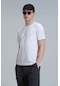 Lufian Erkek Pablo Modern Grafik T-shirt 111020223 Beyaz