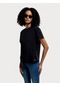 Loft Regular Fit Siyah Kadın T-shirt Lf2036285 SIYAH