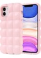 iPhone Uyumlu 11 Kılıf Parlak Esnek Silikon Redclick Dom Dom Kapak - Pembe