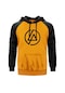Linkin Park Classic Logo Sarı Renk Reglan Kol Sweatshirt Sarı