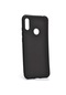 Kilifone - Huawei Uyumlu Honor 8a - Kılıf Mat Renkli Esnek Premier Silikon Kapak - Siyah