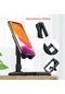 Yeşil Katlanabilir Tablet Cep Telefonu Masaüstü Telefon Standı iPad Uyumlu Samsung Uyumlu Masa Tutucu Ayarlanabilir Masa Braketi Akıllı Telefon Standı