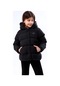 Kız Çocuk Şişme Mont Bnt1252-Siyah