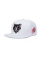 Beyaz Pamuk Siyah Kaplan Nakış Beyzbol Şapkası