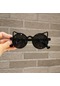Siyah Kız Erkek Sevimli Kedi Anti Uv Gözlük Gözlük Yürümeye Başlayan Bebek Karikatür Kedi Güneş Gözlüğü Çocuklar Çocuklar Için