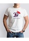 Bk Gift 29 Ekim Tasarımlı Erkek Beyaz T-shirt-9 Trend Tişört