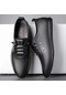Beyaz Bahar Rahat Günlük Deri Ayakkabı İşe Gidip Gelirken Düz Slip-on Loafer'lar Pu İş Deri Ayakkabı