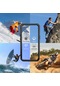 Galaxy S23 Ultra Uyumlu 1-1 Su Geçirmez Uyumlu-siyah Siyah