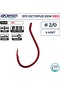 Owner 5111 Octopus Ssw Delikli İğne Kırmızı 2/0 8 Adet