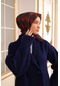 Silk Home Soft Eşarp 73074-44 Siyah, Mürdüm, Parlak Turuncu, Çelik Mavi, Gümüş