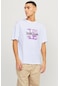 Jack & Jones Jorlafayette Brandıng Tee Beyaz Erkek Kısa Kol T-shirt 000000000101961701