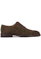 Shoetyle - Haki Süet Deri Bağcıklı Erkek Klasik Ayakkabı 250-2030-782-haki