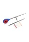 Jeemson Buzlu Su Balıkçılığı İçin Hafif Abs Olta Kamışı - 5 Uçlu Set 45g