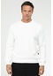 Ekru Regular Pamuklu O Yaka Basic Erkek Sweatshirt Xc2372 Ekru