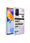 Noktaks - Xiaomi Redmi Note 11s Global Uyumlu - Kılıf Airbag Kenarlı Renkli Desenli Silikon Elegans Kapak - No5