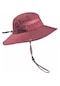 Outdoor Moda Balıkçılık ve Yürüyüş Erkek Balıkçı Şapkası - Kırmızı