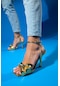 Luvishoes Pila Altın Kadın Topuklu Ayakkabı