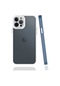 Kilifone - İphone Uyumlu İphone 12 Pro Max - Kılıf Koruyucu Sert Tarz Mima Kapak - Lacivert