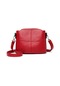 Kırmızı Yogodlns Kadın Retro Tasarım Crossbody Çanta Trend Kaliteli Pu Deri Kova Omuz Çantaları Küçük Çanta