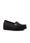 M2s Siyah Saten Kot Comfort Kadın Ayakkabı-siyah