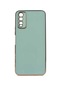 Mutcase - Vivo Uyumlu Y20s - Kılıf Parlak Renkli Bark Silikon Kapak - Açık Yeşil