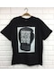 Erkek Mıke Tyson Baskılı T-shirt SIYAH Siyah